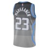 Camiseta Hombre Utah Jazz Lauri Markkanen 2025-26 Nike City Edition Gris Swingman